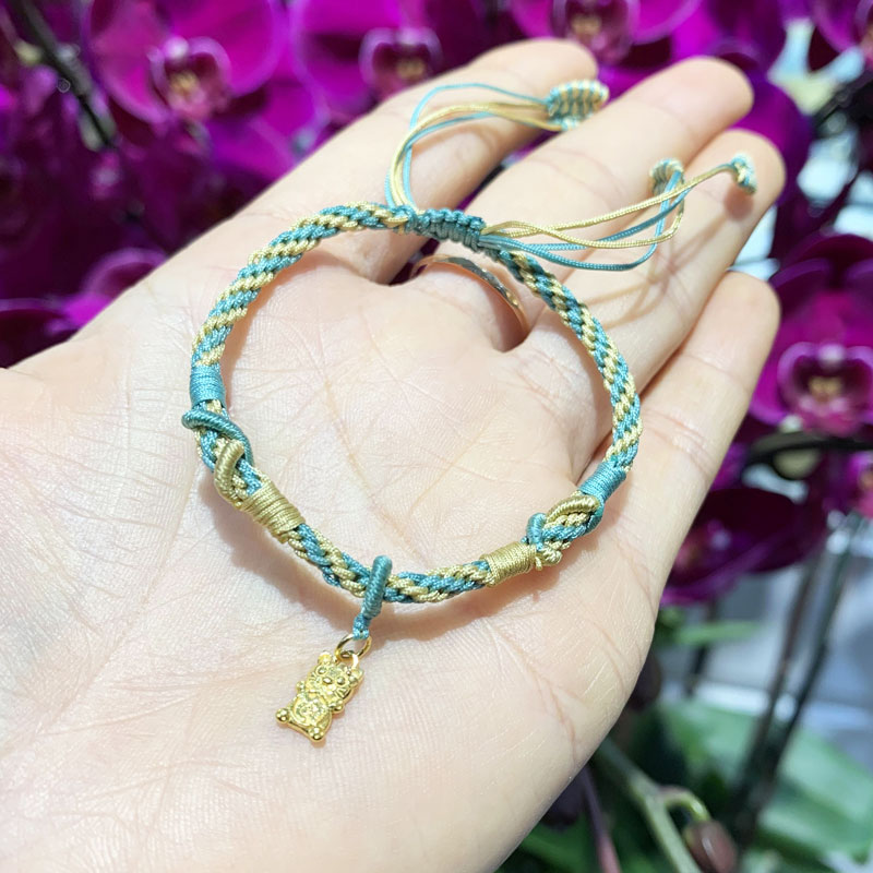 Vòng tết mix charm 10k